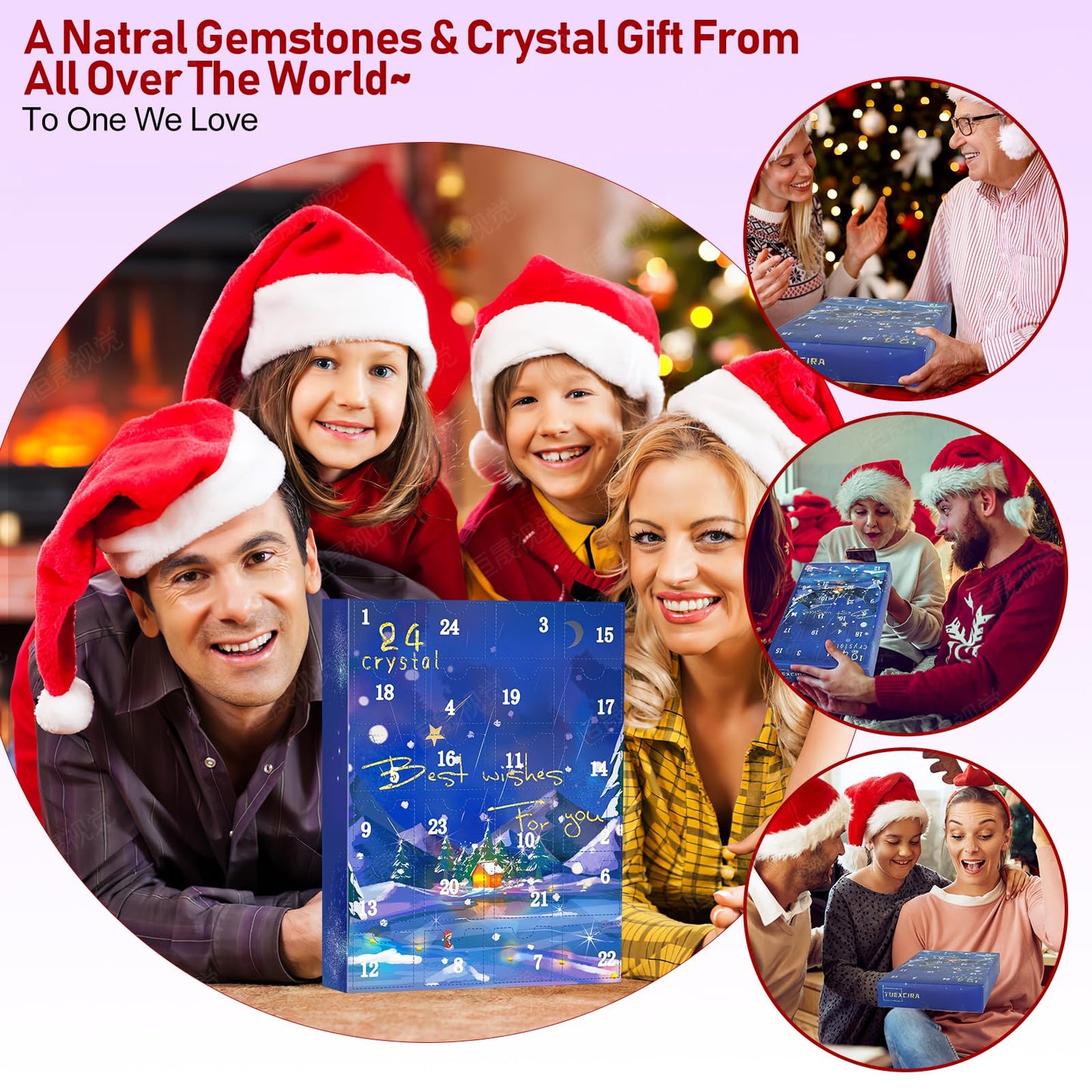 Advent Calendar Crystals Christmas Calendar