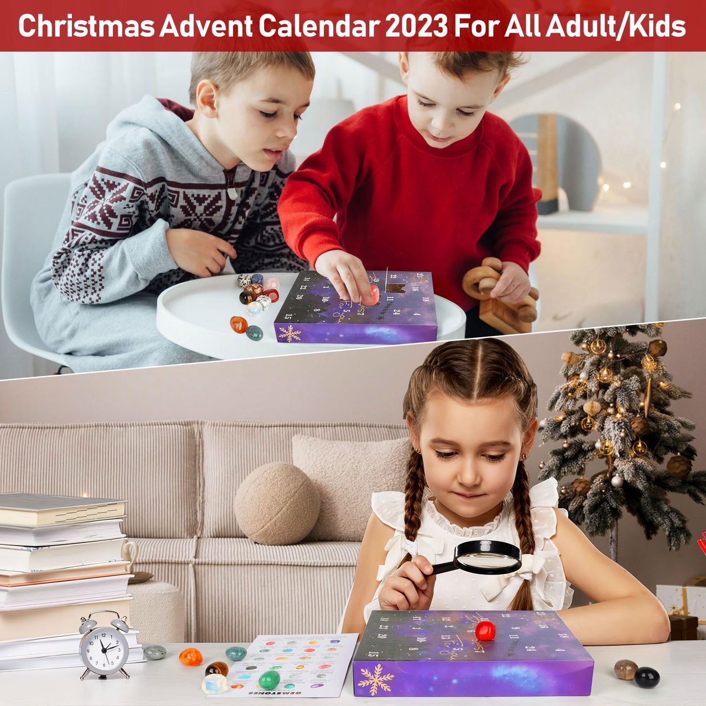 Advent Calendar 2023 Countdown Calendar Xmas Girls